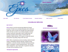 Tablet Screenshot of epicscounseling.com